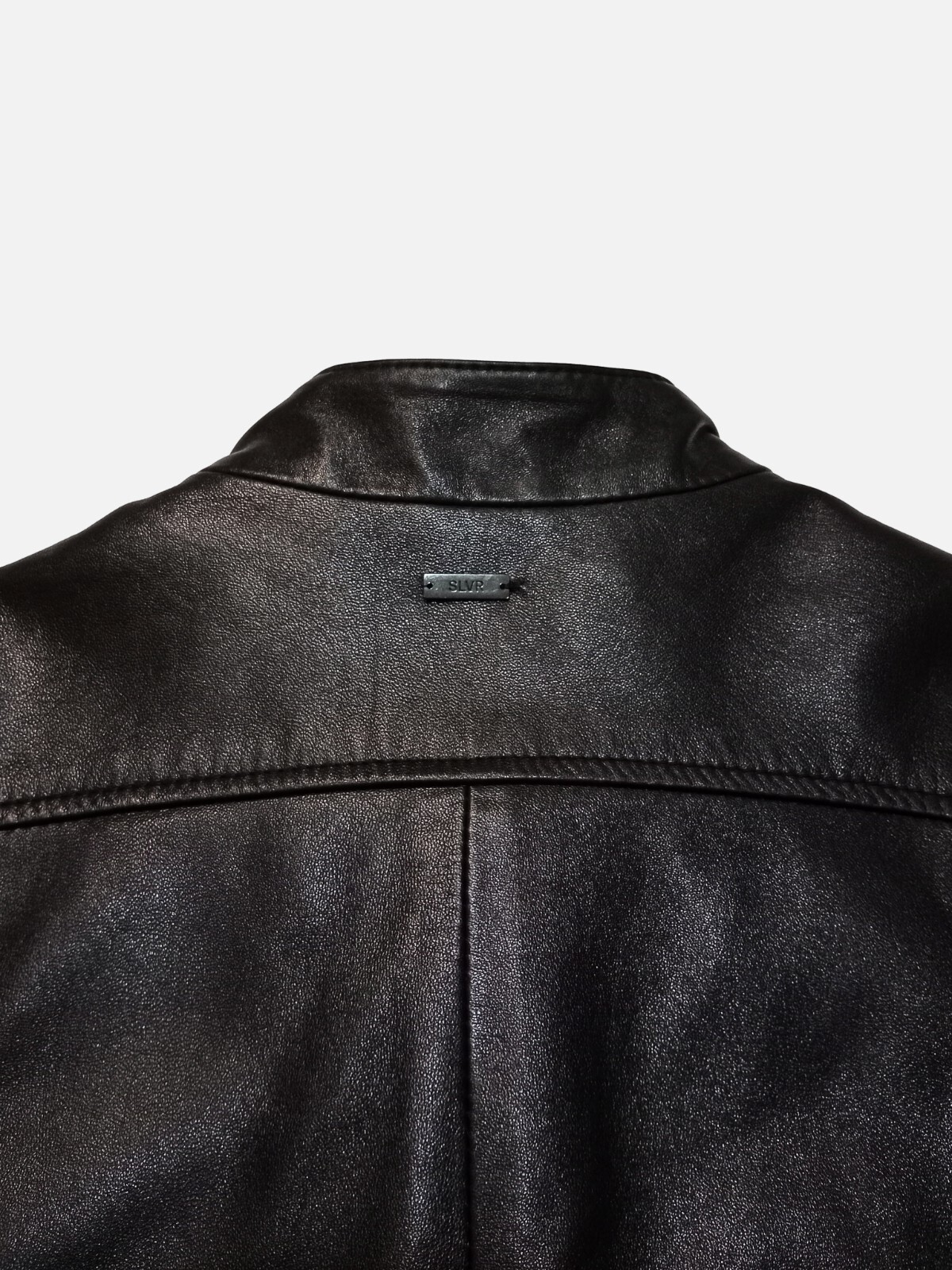 sample adidas slvr lamb leather biker jacket M RARE AVANT GARDE GENUINE LIMITED image 10
