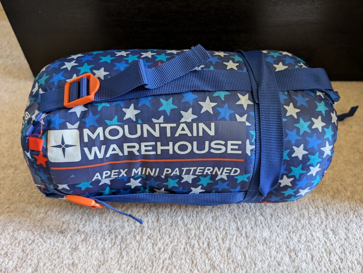 Mountain Warehouse Apex Mini Pattern Children Sleeping Bag UK
