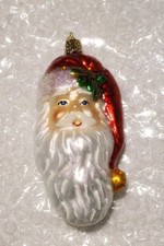 SANTA 2021 - OLD WORLD CHRISTMAS - BLOWN GLASS ORNAMENT