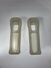 2 Official Rubber/Silicone Protective Skin/Jacket Nintendo Wii Remote Controller