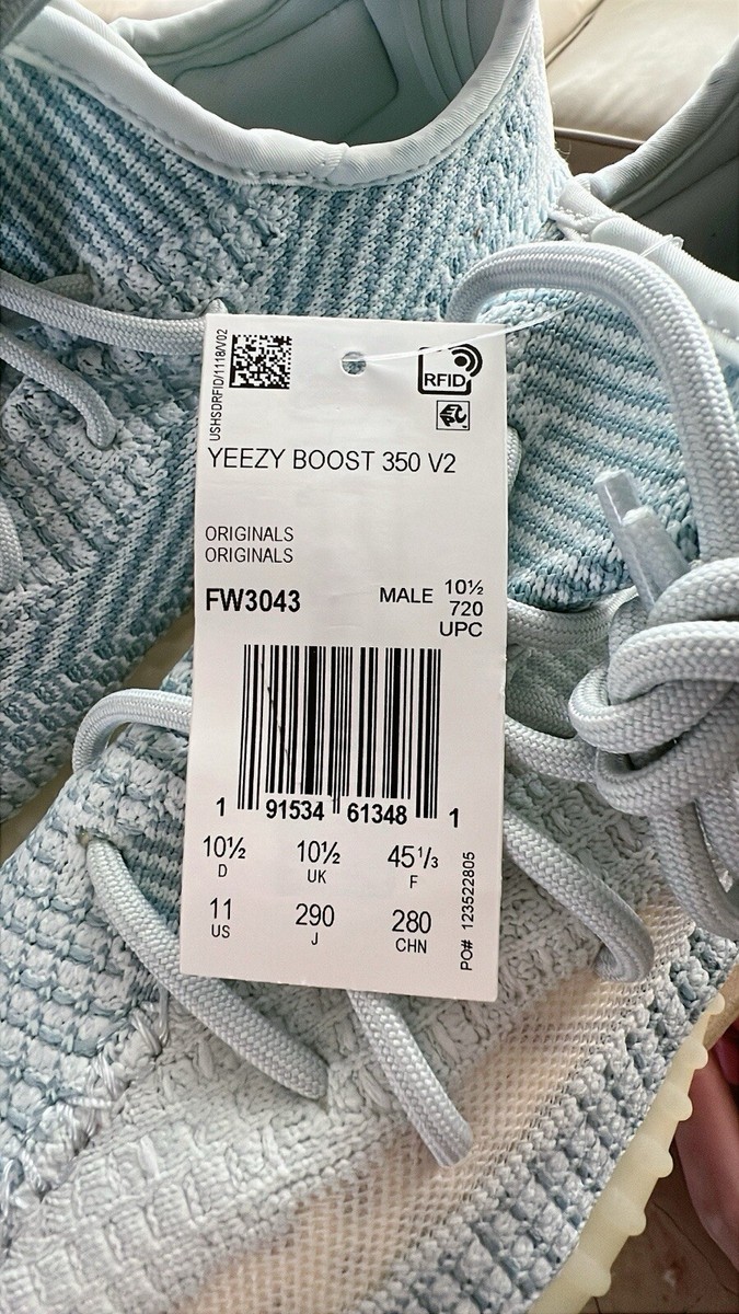 Buy Size 11 Adidas Yeezy Boost 350 V2 Cloud White Non-Reflective - Main Image