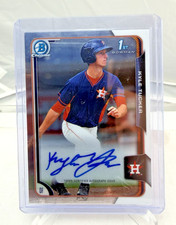 2015 Bowman Chrome 1st Kyle Tucker  Autograph Auto BCA-KT Rookie Card Dodgers