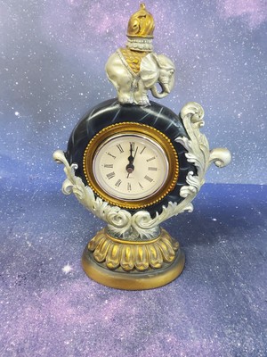 Vintage Rare Antique Circus Elephant Quartz Clock