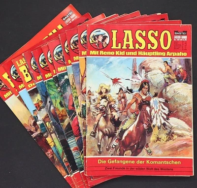 LASSO BUFFALO BILL Nr. 100-203 Western Comic Heft Bastei Verlag Auswahl - Bild 1 von 4