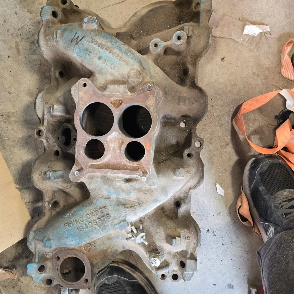 1970 1971 FORD 429 CJ ВПУСКНОЙ КОЛЛЕКТОР MUSTANG COUGAR TORINO FAIRLANECYCLONE  - Изображение 2 из 2