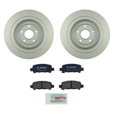 For Subaru Outback 00-04 Bosch QuietCast Premium Rear Brake Kit w Ceramic Pads