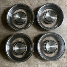 Fordmercury Styled Wheel Center Caps And 15 Trim Rings No Wheels. Set Of 4