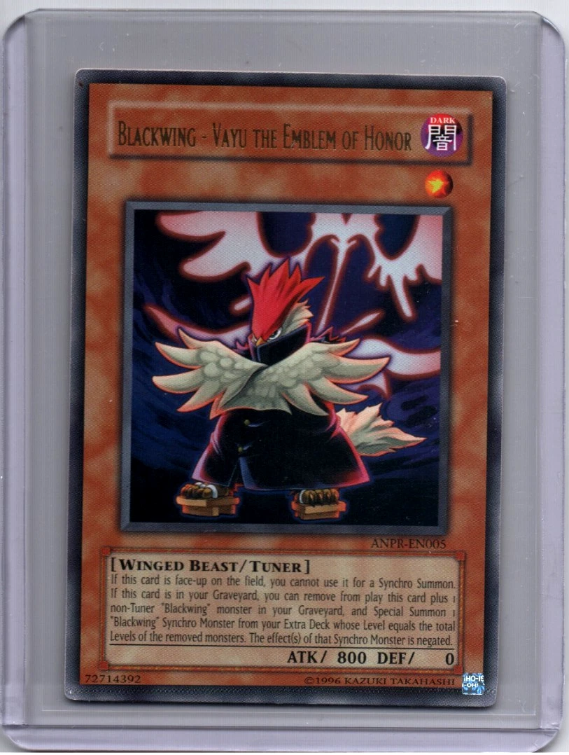 Deal for Yugioh - Blackwing - Vayu the Emblem of Honor - ANPR-EN005 - Ultra Rare - Unlimi