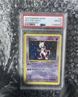 1999 Pokemon Shadowless Mewtwo Holo #10 PSA 8 NM-MT Base Set Rare