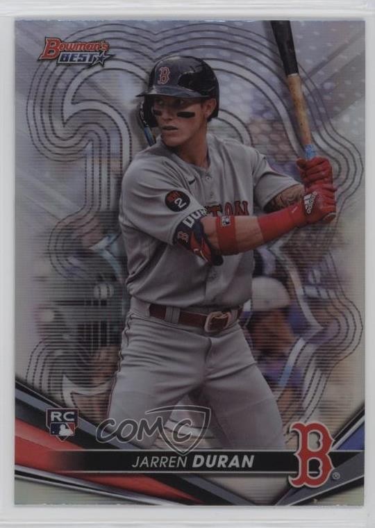 2022 Bowman's Best Refractor Jarren Duran #11