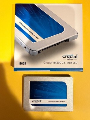 Crucial BX300 120GB SATA III 2.5 in SSD Solid State Drive CT120BX300SSD1