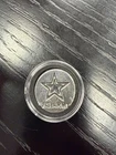 US Army .39 oz .999 Fine Silver hand pour Round Coin