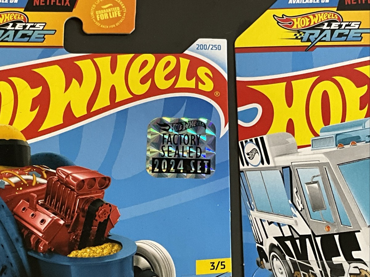 2024 Hot Wheels HW Fast Foodie Factory Sealed Complete Set w/ TH