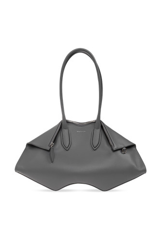 Alexander McQueen - Women - Leather bag ‘Manta’ - Grey