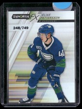 2020-21 Upper Deck Synergy #FX-24 Elias Pettersson Synergy FX #/749