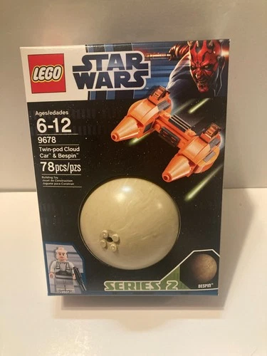 NEW 2012 Lego 9678 Star Wars Series 2 Twin-Pod Cloud Car & Bespin