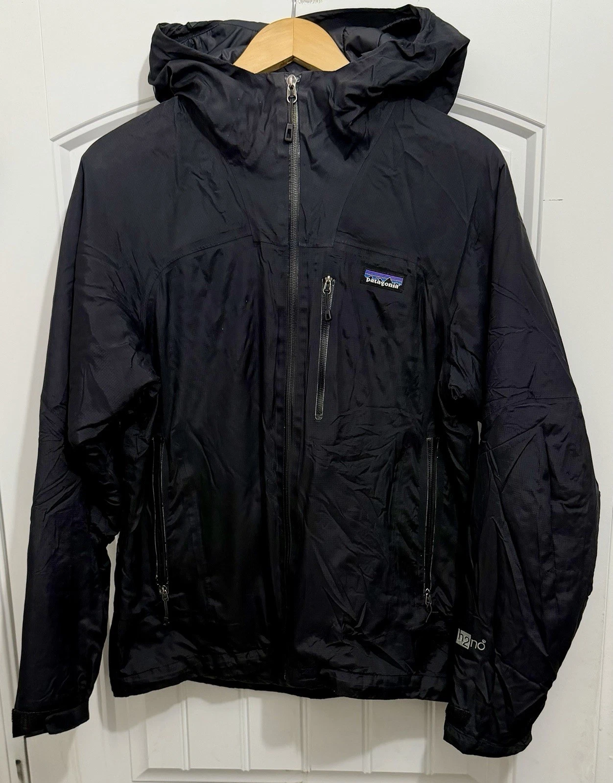 Patagonia Women's Nano Storm Primaloft Jacket H2No, Black, Size Medium, 84235