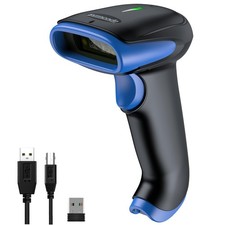 Symcode Wireless Bluetooth Barcode Scanner,3-in-1 Bluetooth  USB Wired  2.4G