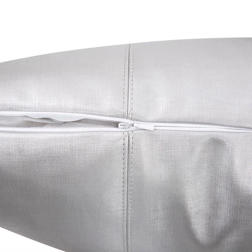 Howard Elliott Luxe Mercury 20" Square Decorative Pillow - Picture 5 of 7