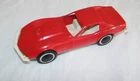VINTAGE Tonka Chevrolet Chevy Corvette Red for Car Hauler Plastic 6.75"