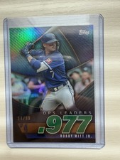 2025 Topps Series 2 Bobby Witt Jr. Green OPS /99
