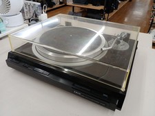 TRIO Kenwood KP-800 Quartz DD Turntable Silver Hardoff Mint