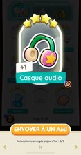 Casque Audio / Carte Monopoly 4 Étoiles