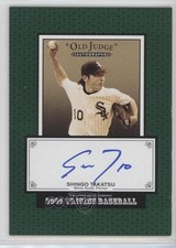 2005 Upper Deck Origins Old Judge Shingo Takatsu #ST Auto rx2