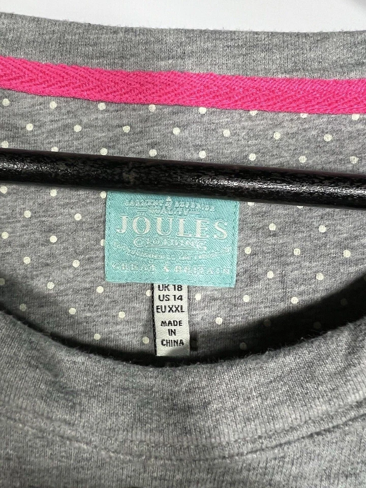 Sudadera JOULES T_PRUDENCE - UK18 - Gris - Excelente Estado - Mujer’s Foto 3 de 4