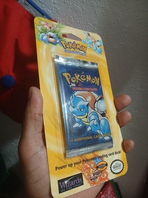 Pokemon 1999 Base Set 1st Edition Shadowless Booster BLISTER Pack