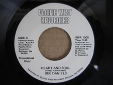 UNKNOWN DISCO SOUL Dee Daniels - heart and soul PACIFIC WEST RECORDERS