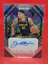2024 Prizm Draft Picks Legacy Signatures Mojo /25 Jared Butler Auto #LS-JBT