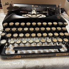 Vintage Erika Newman Model S Typewriter About 1934, Serviced, Lub & Rib, No Case thumbnail