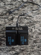 BM Premium Battery 2-Pack and Dual Charger for Canon LP-E12