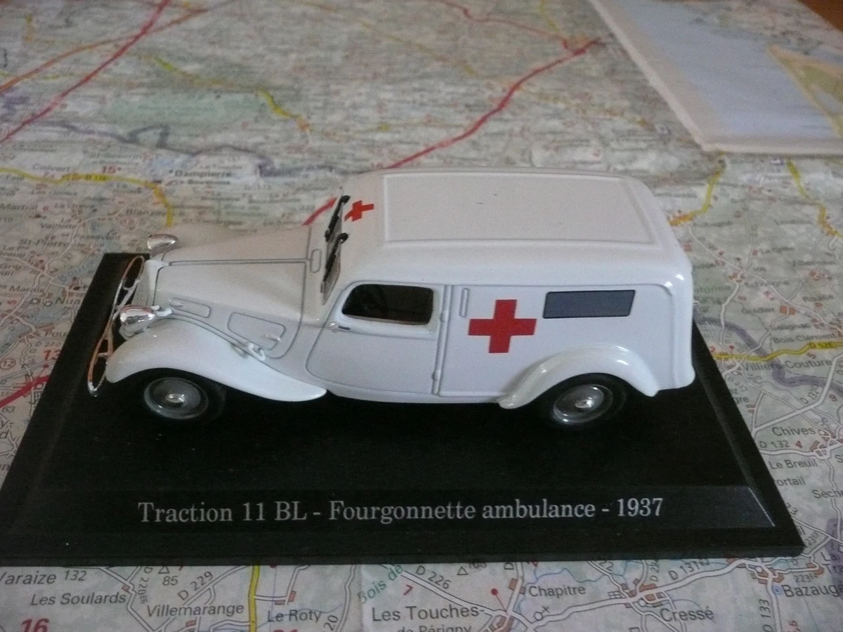 Modèle Réduit Citroën Traction 11 BL Fourgonnette 1937 échelle 1:43 - Universal Hobbies, Neuf