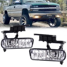Fog Lights For 99-02 Chevy Silverado 00-06 Suburban Tahoe Bumper Driving Lamps Fog Lights For 99-02 Chevy Silverado 00-06 Suburban Tahoe Bumper Driving Lamps