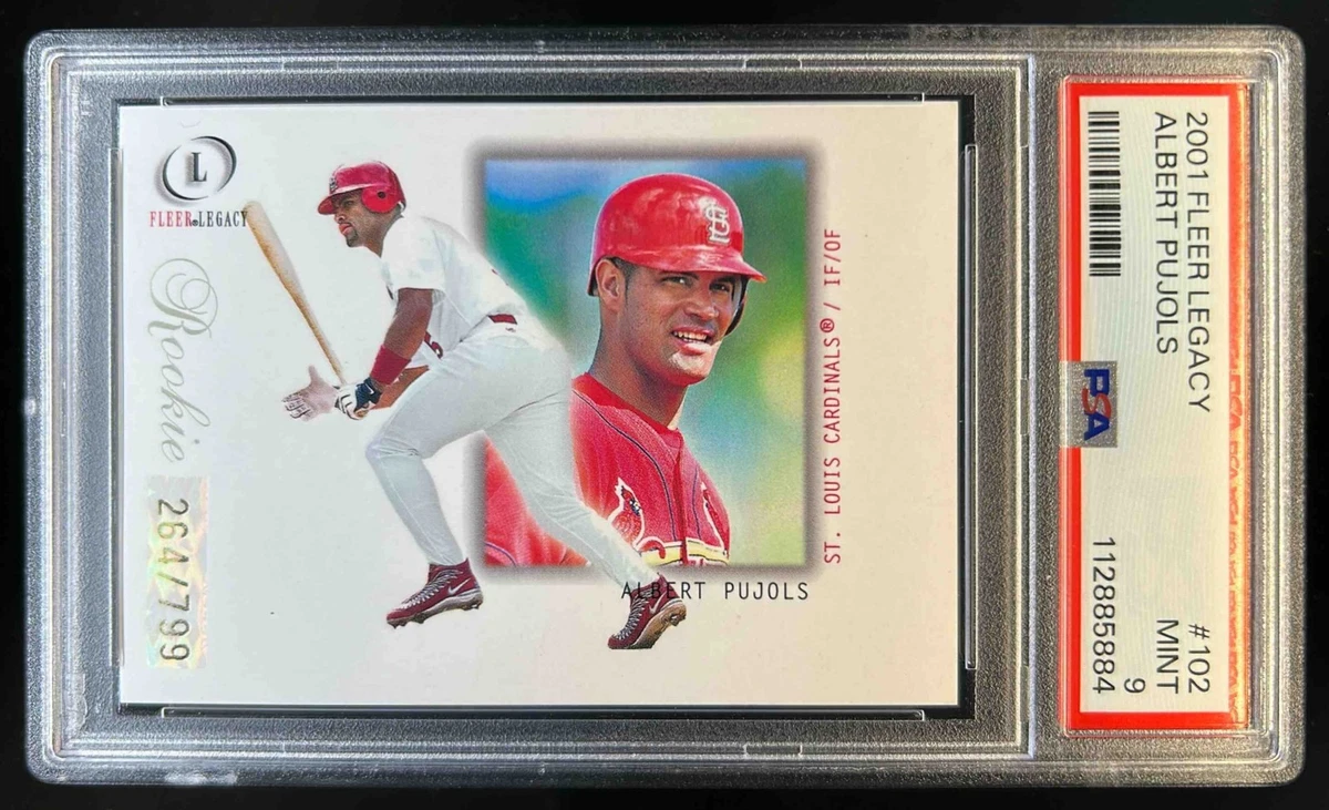 Fleer Albert Pujols Rookie Baseball Sports Trading Cards