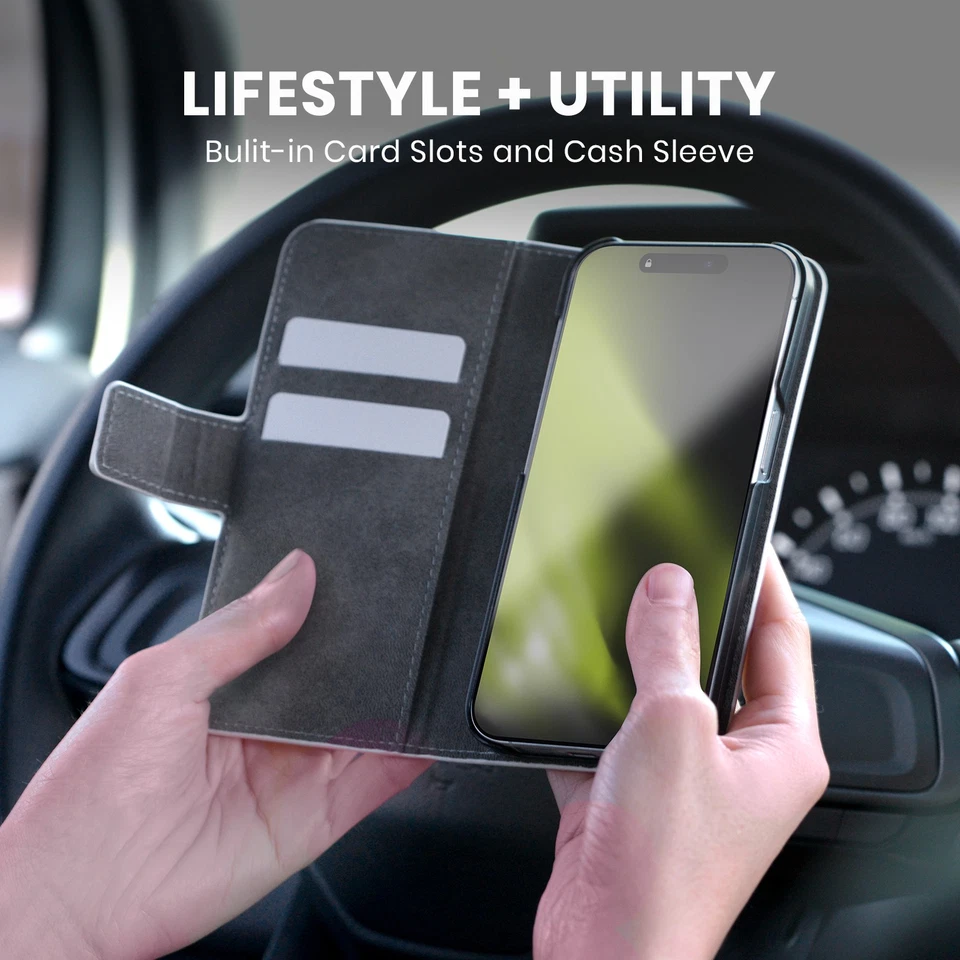 OFFICIAL DEAN RUSSO WILDLIFE 4 LEATHER BOOK WALLET CASE FOR APPLE iPHONE PHONES Foto 3 de 4