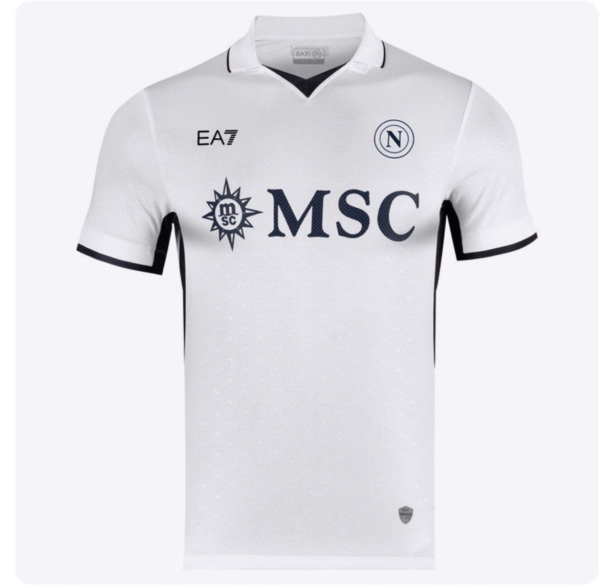 SSC NAPOLI CAMPIONI D'ITALIA AWAY MATCH JERSEY 24/25 NWT “SIZE XL