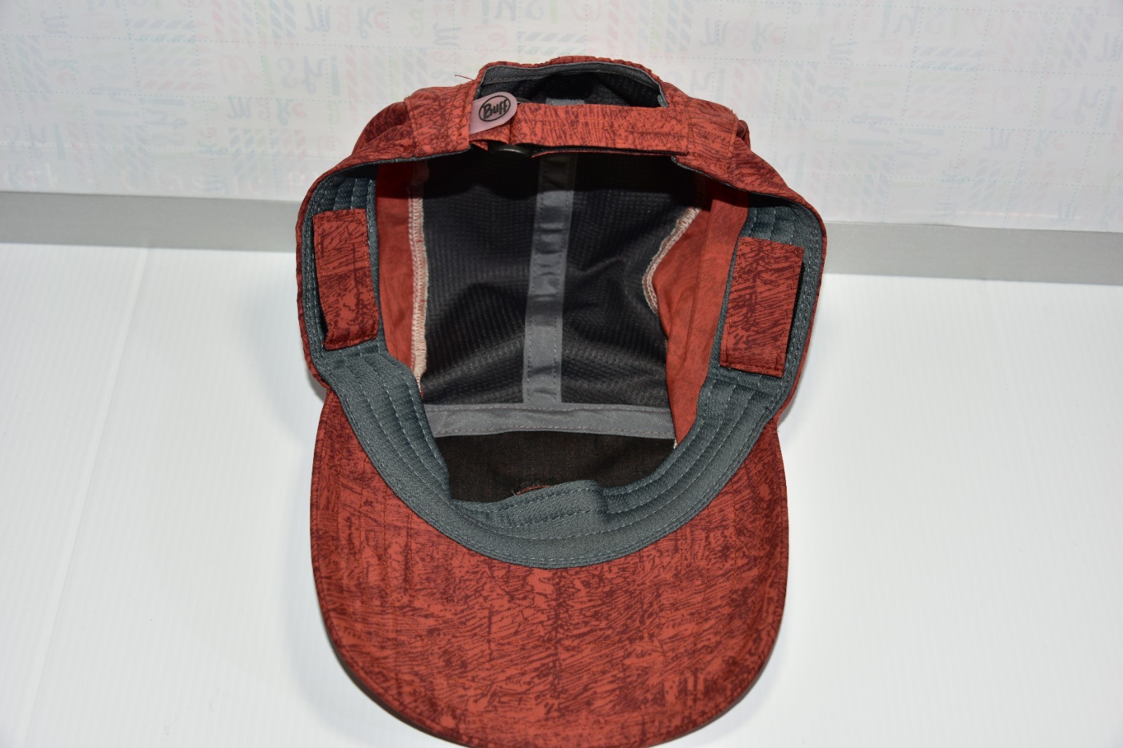 Buff Run Cap Hat Loop Strap Back Lightweight Bike… - image 15