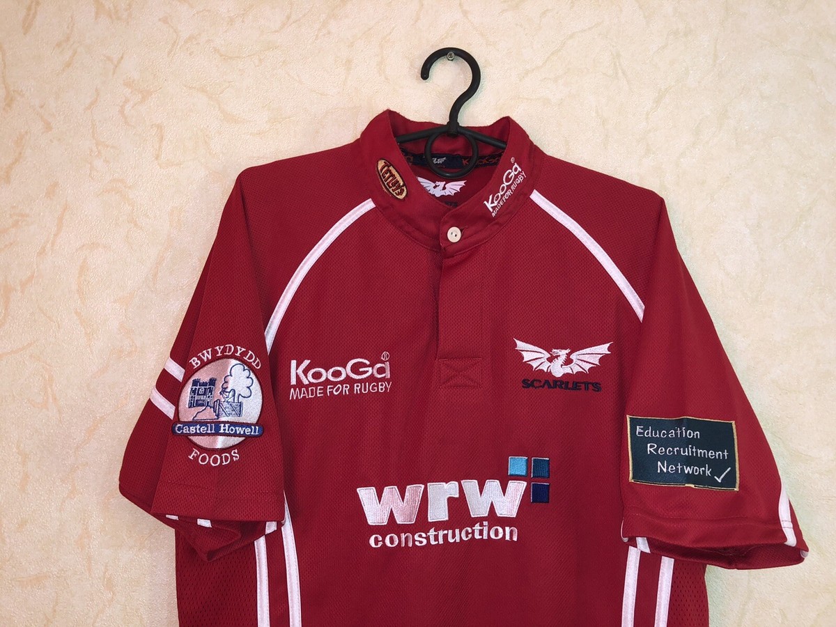 RARE SCARLETS RUGBY JERSEY SIZE M KOOGA MENS RED | eBay