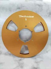 One Pair Gold Technics 10.5'' 1/4' TAPE REEL TO REEL TAPE Recorders RS 1500