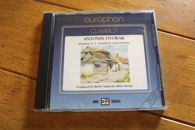 MARTIN SIEGHARDT - DVORAK - SYMPHONY NO 8 SERENADE FOR STRING ORCHESTRA CD
