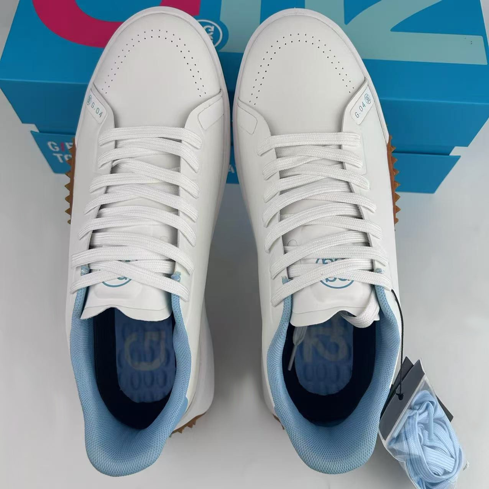 New with box G/Fore G4 G.112 Men's Golf Sneakers Golf Shoes SNOW/BAJA ...
