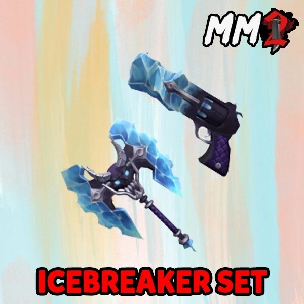 Roblox Murder Mystery 2 MM2 ✨ Icebreaker Set ✨ SAME DAY DELIVERY | CHEAPEST!