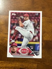 2023 Topps Series 1 Graham Ashcraft #214 Rookie…… RC Cincinnati Reds