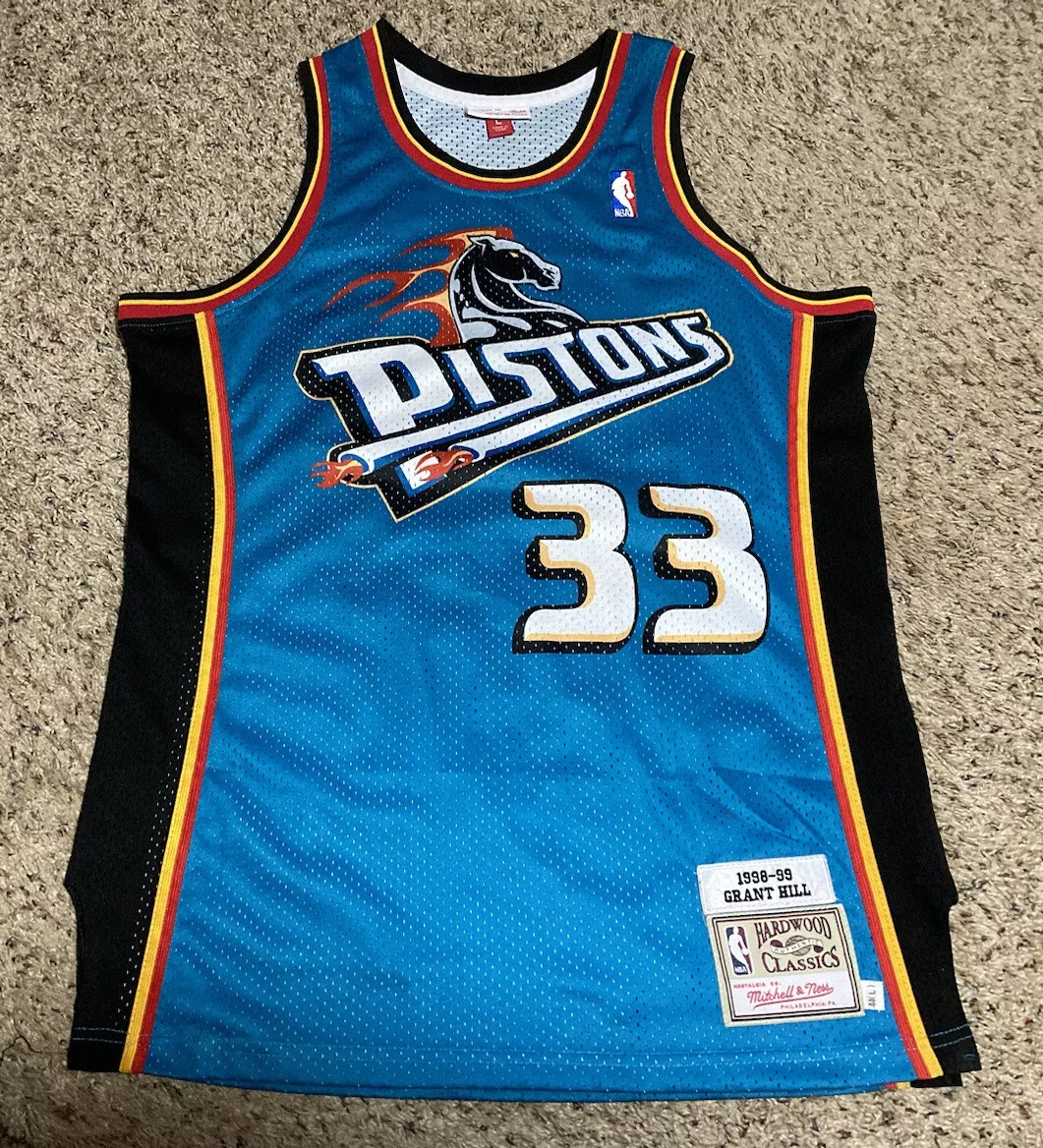Mitchell & Ness NBA Detroit Pistons Grant Hill Jersey # 33