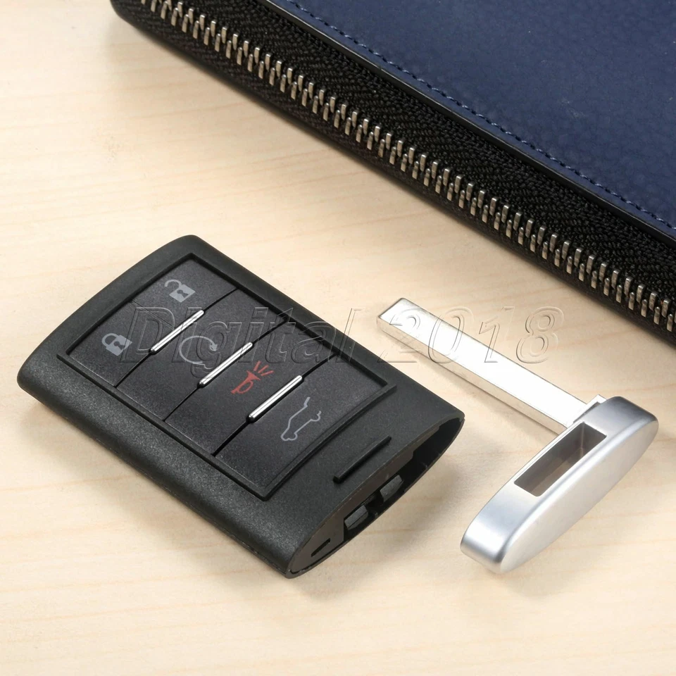 1Pc Remote Key Fob M3N5WY7777A 5BTN 315MHz PCF7952 Chip For Cadillac STS CTS — 第 2/4 张图片