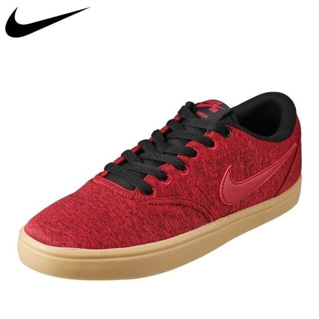 NIKE SB CHECK SOLAR PREMIUM TRAINER SPORT SKATE CANVAS MEN SHOES RED SZ 11.5 NEW | eBay