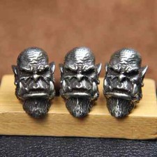 EDC Orcish Paracord Knife Beads Lanyard Brass DIY Tools Pendant charms Bracelet